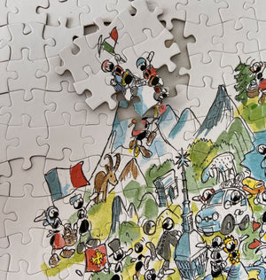 Puzzle "Unità d'Italia" 1080 pezzi