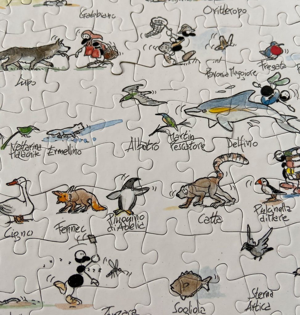 Puzzle "Animali" 1080 pezzi