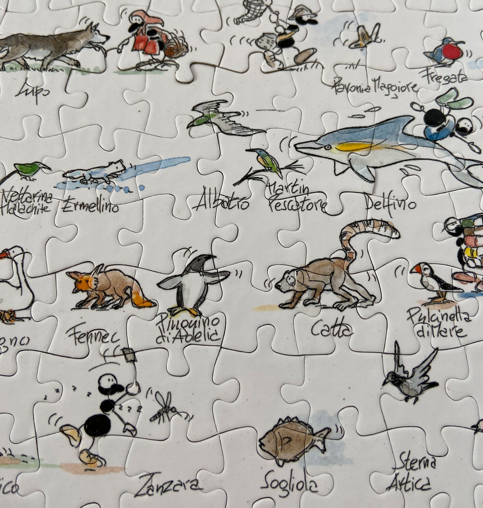 Puzzle "Animali" 1080 pezzi