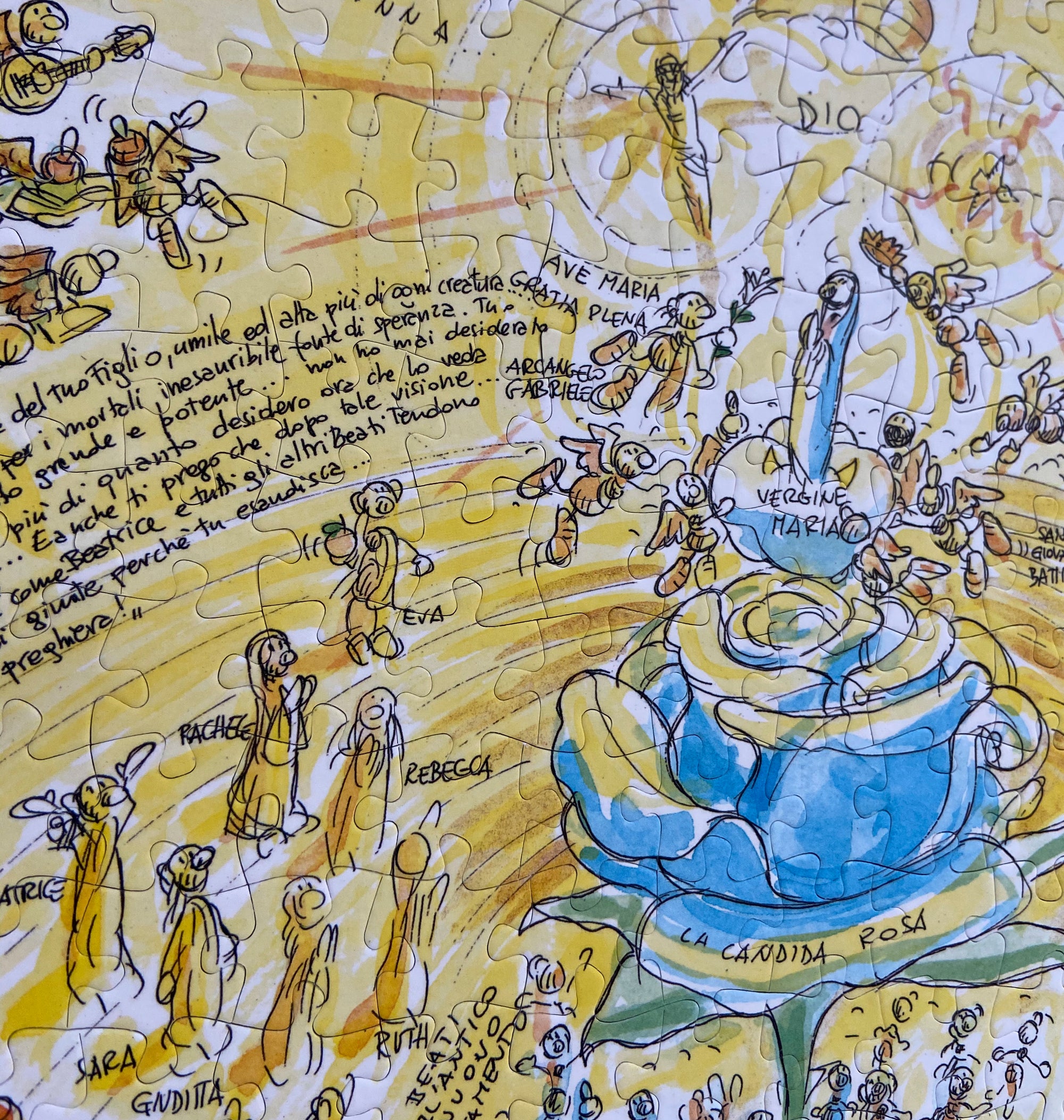 Puzzle "Divina Commedia Paradiso" 1080 pezzi