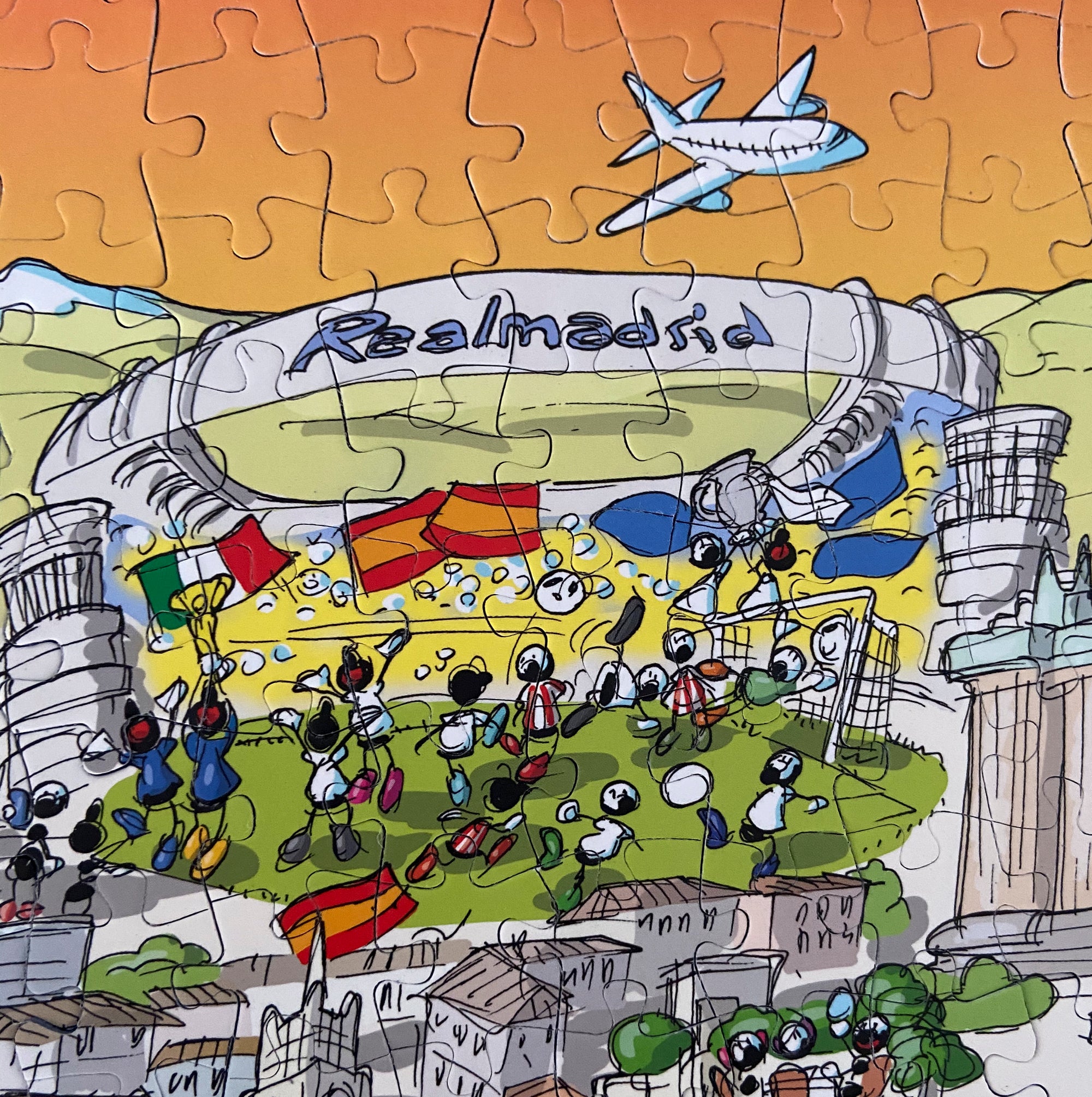 Puzzle "Madrid" 1080 pieces