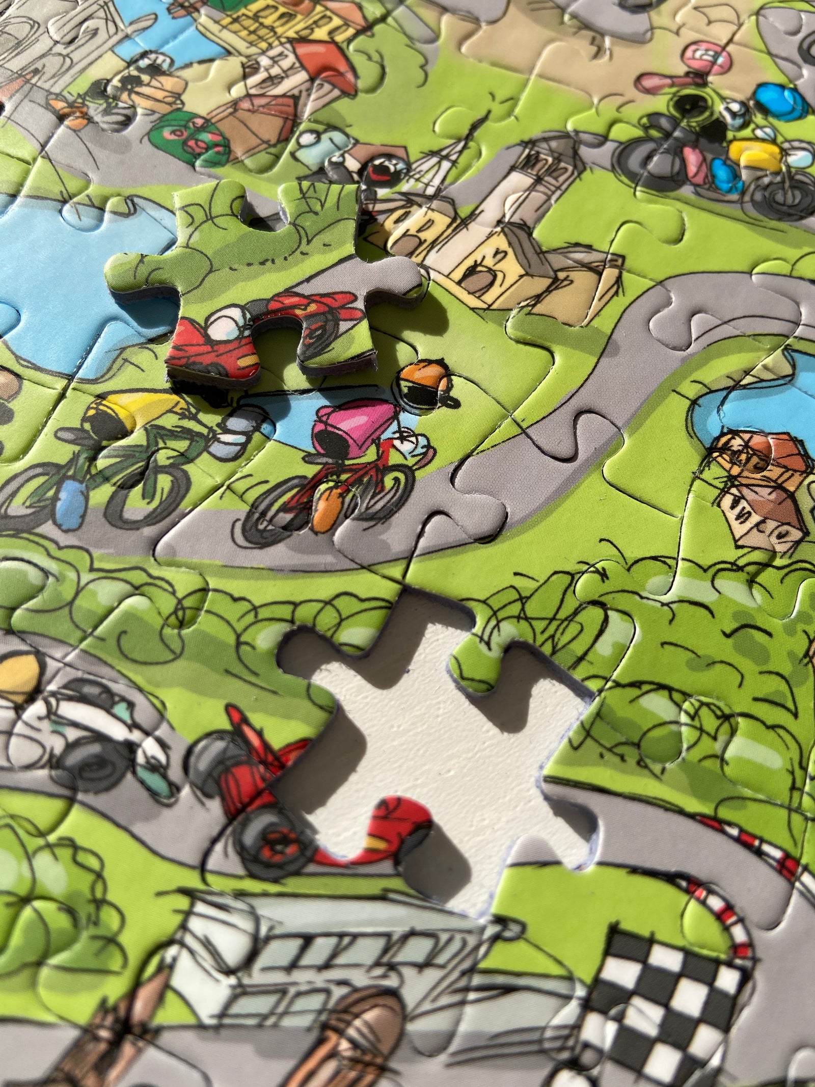 Puzzle "Laghi del Nord" 1080 pezzi