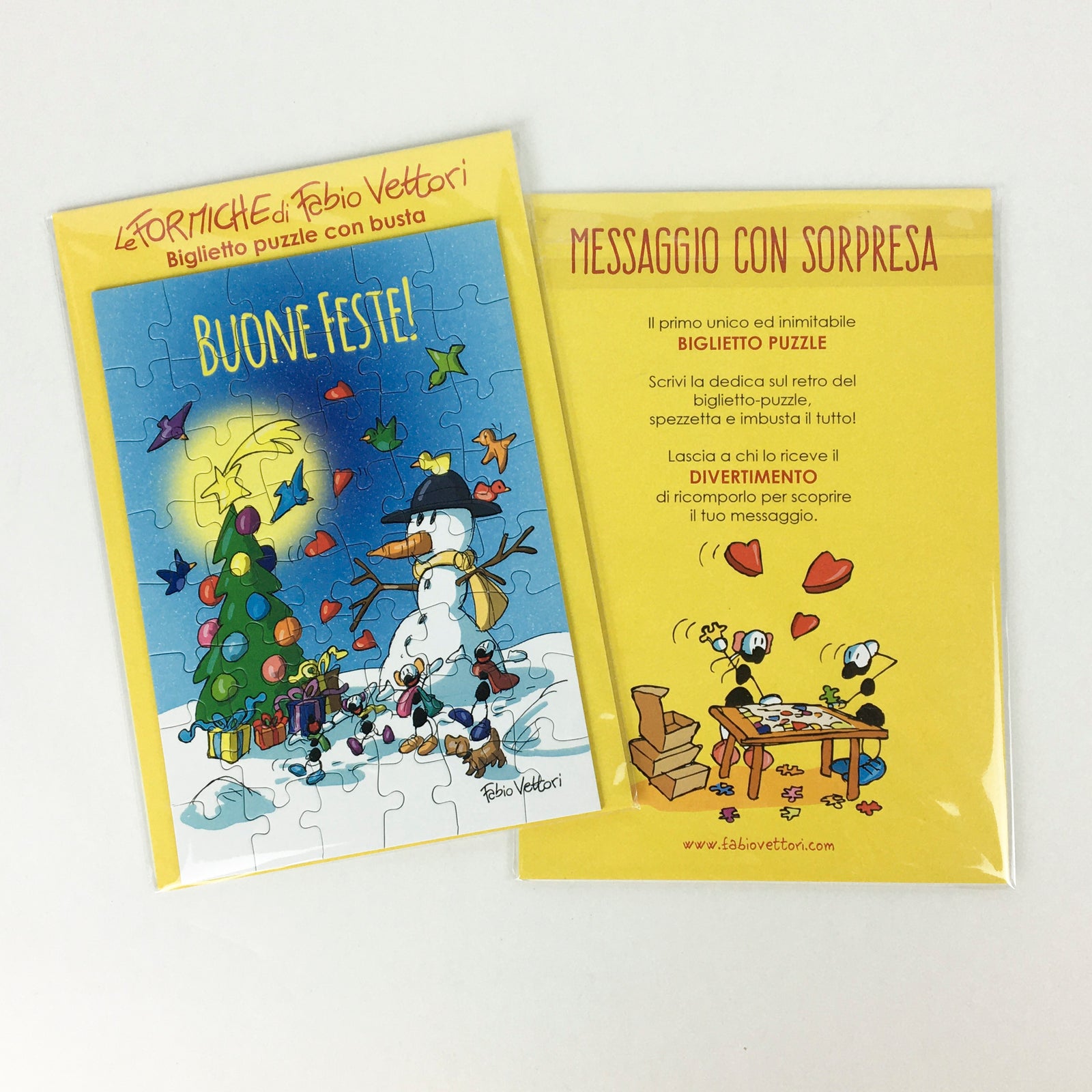 Ticket Puzzle Happy Holidays NT33