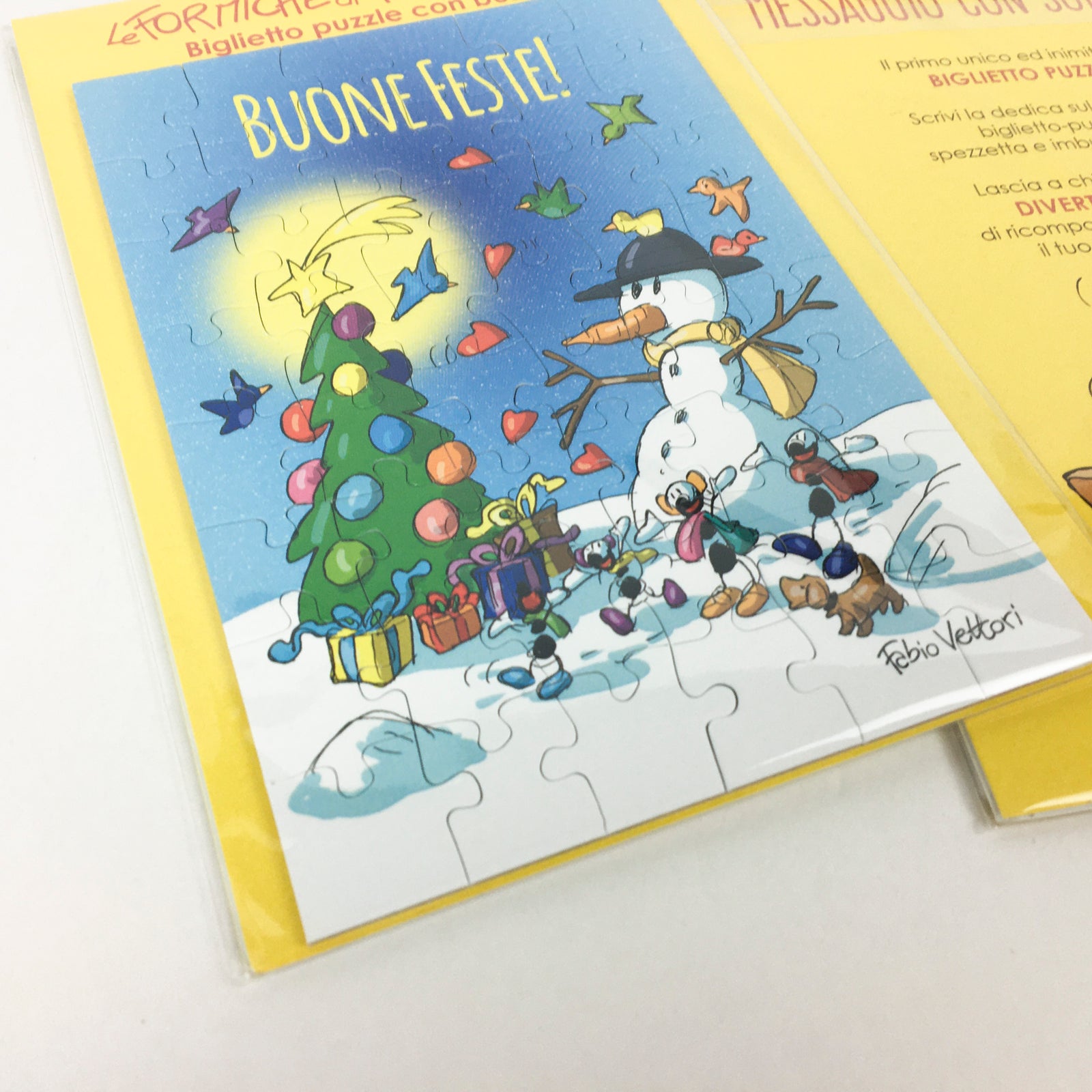 Ticket Puzzle Happy Holidays NT33