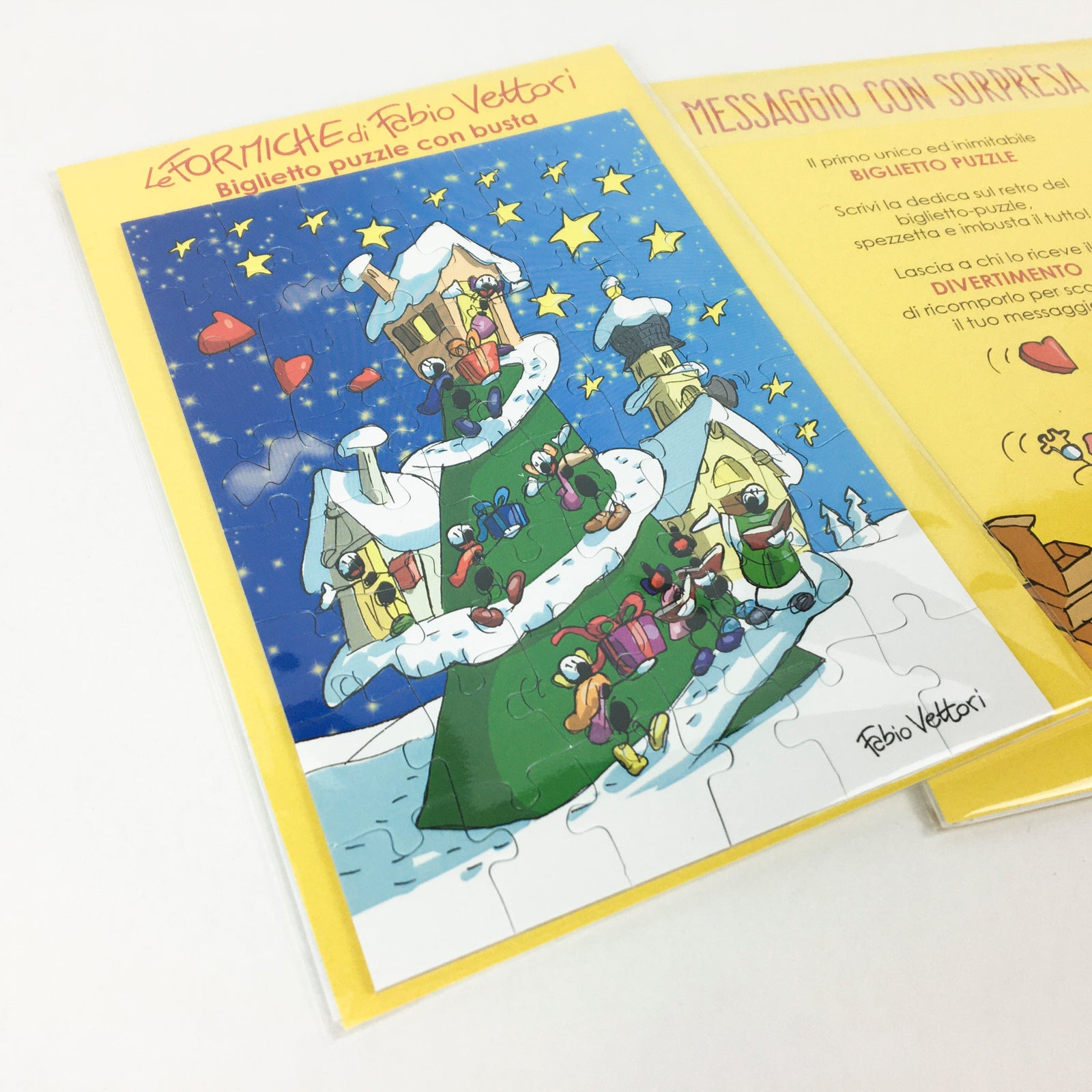 Ticket Puzzle Christmas Gifts NT31