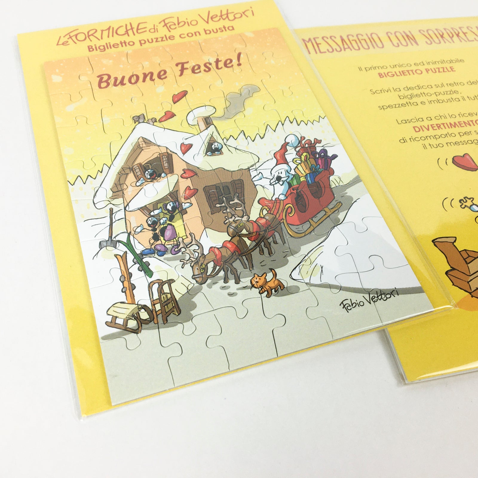 Puzzle Ticket Santa Claus NT29