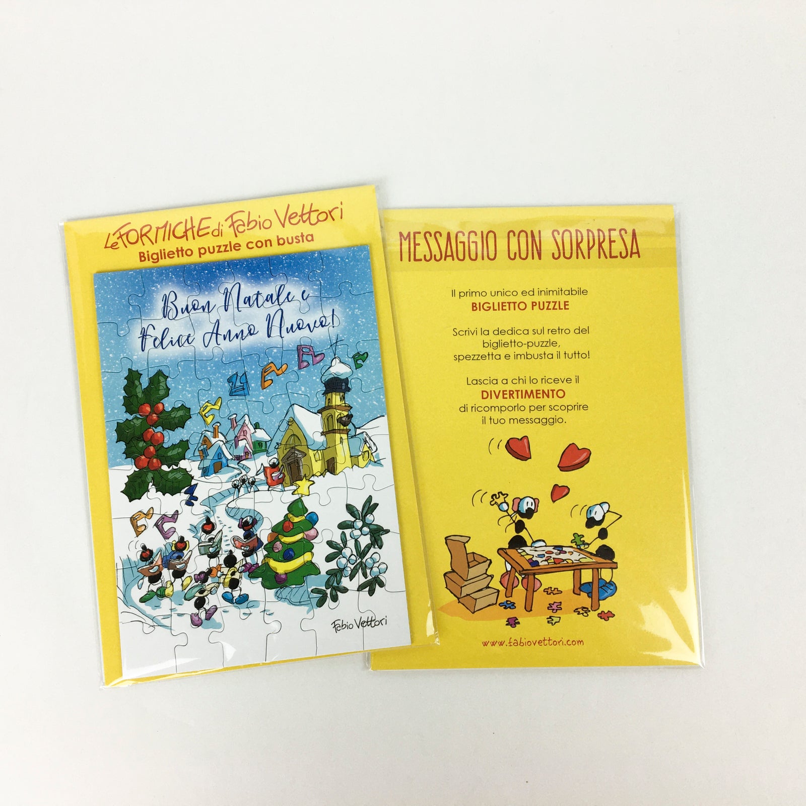 NT28 Christmas Mass Puzzle Card