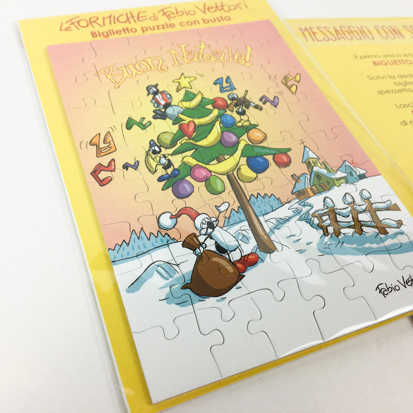 NT18 Christmas Puzzle Card