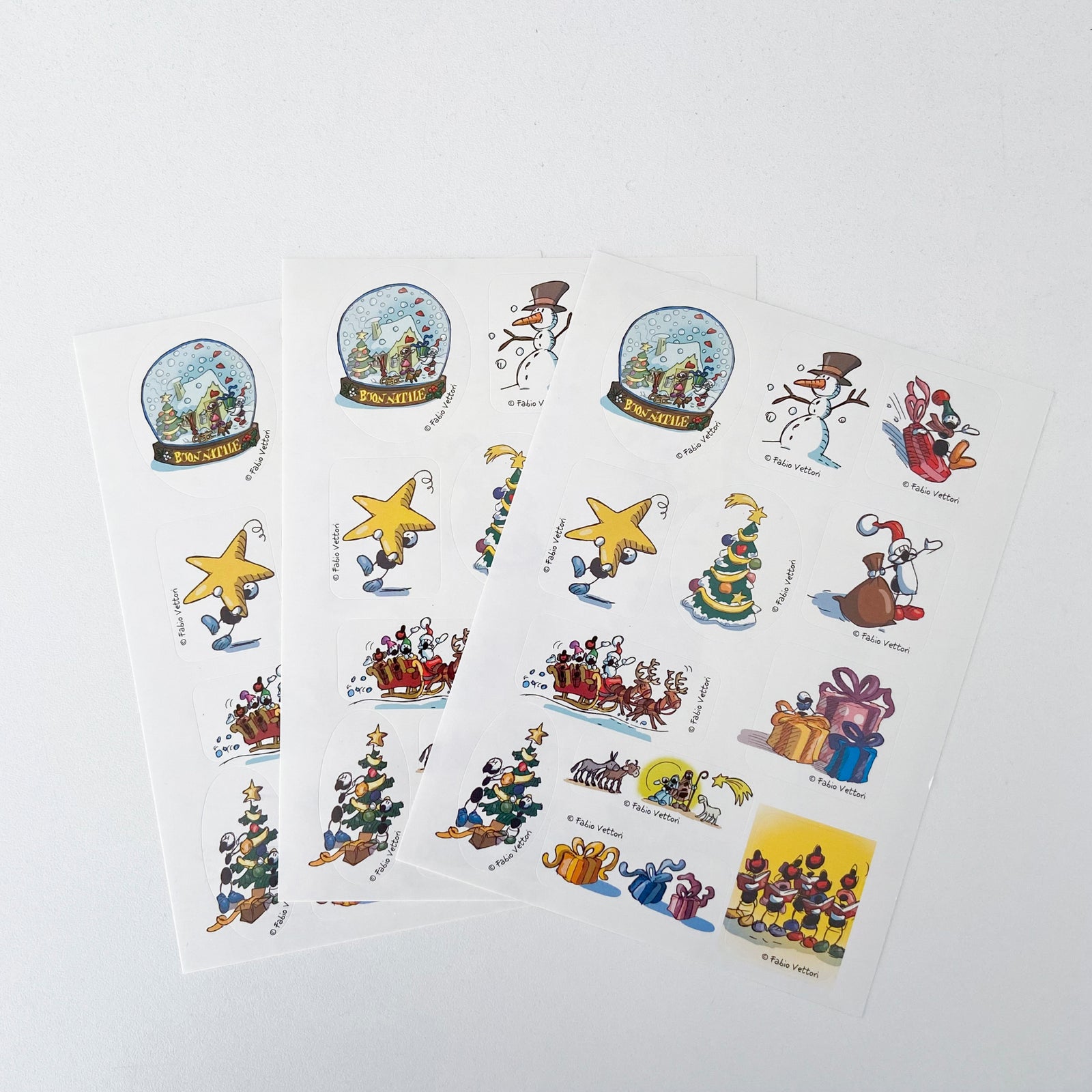 "Christmas" gift seal stickers