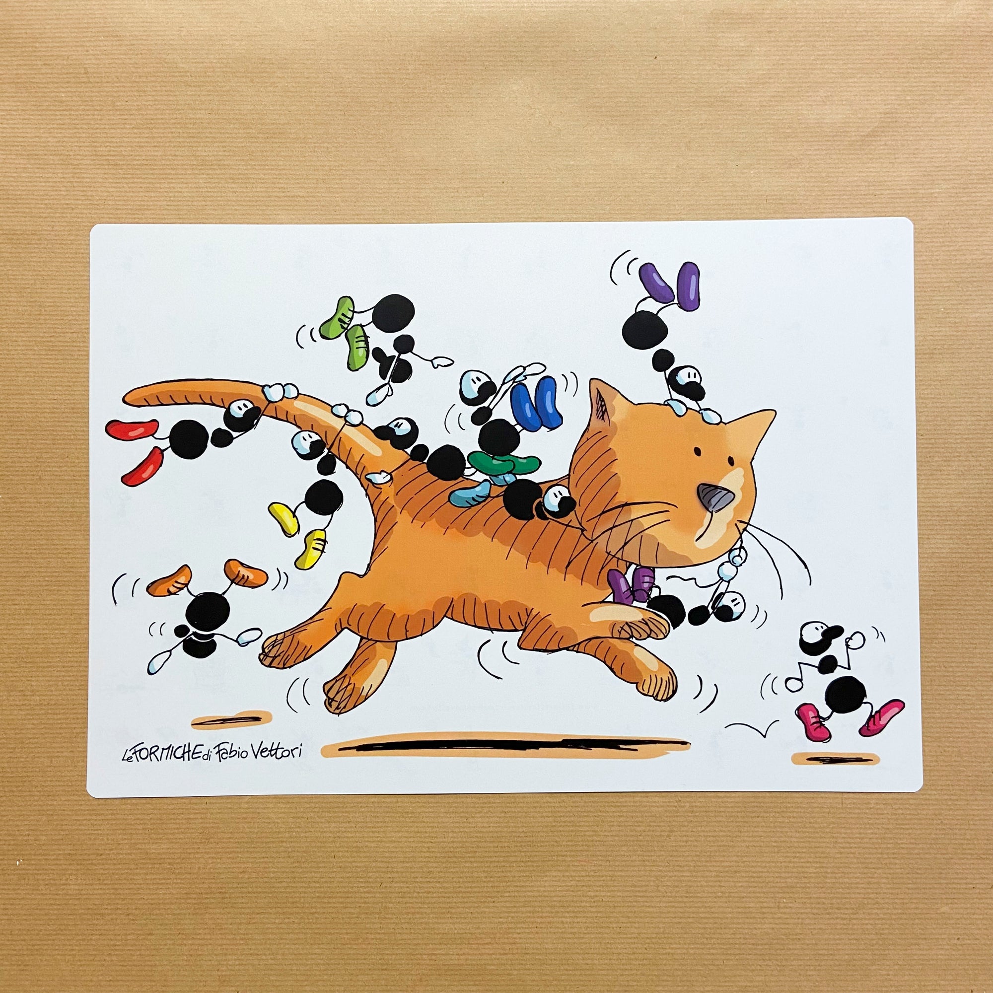 American placemat "Cat"