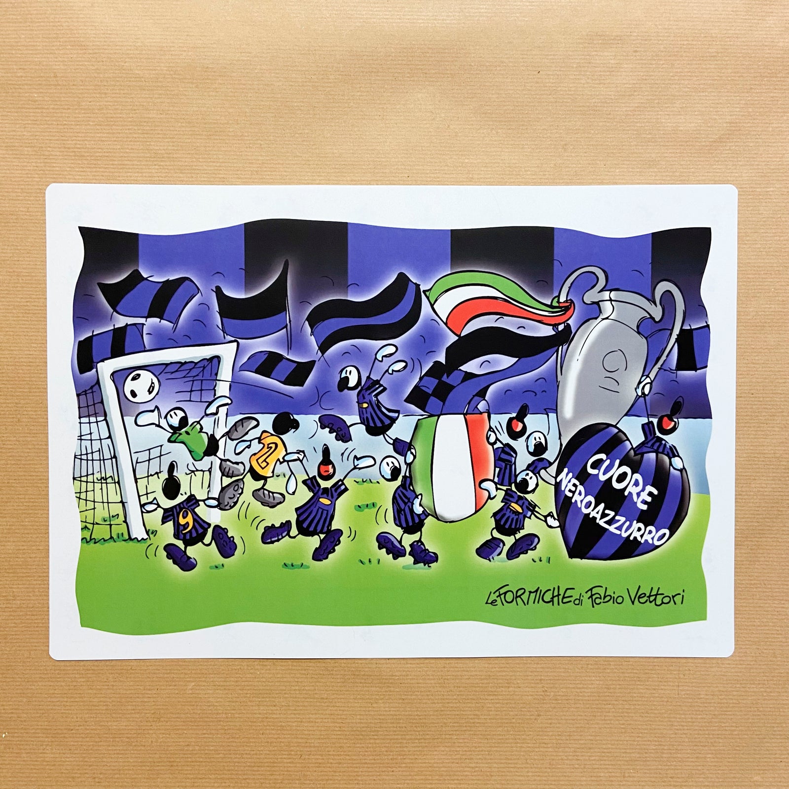 Tovaglietta Americana da tavola "Neroazzurro"