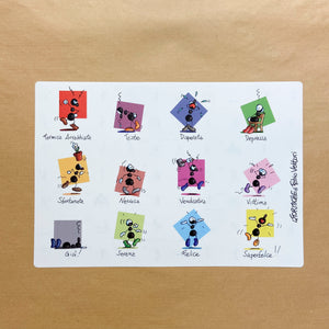 American table placemat "Umori"
