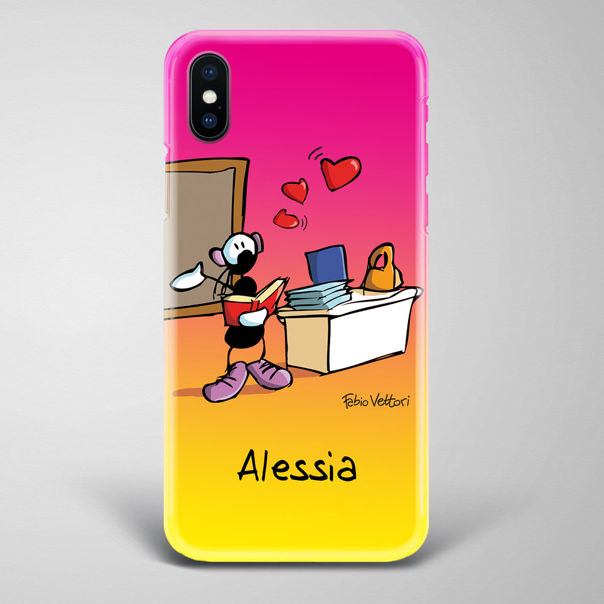 Custodia Personalizzata Per LG Con Foto E Testo – Stampa Di Qualità, In Pelle Sintetica - 4
