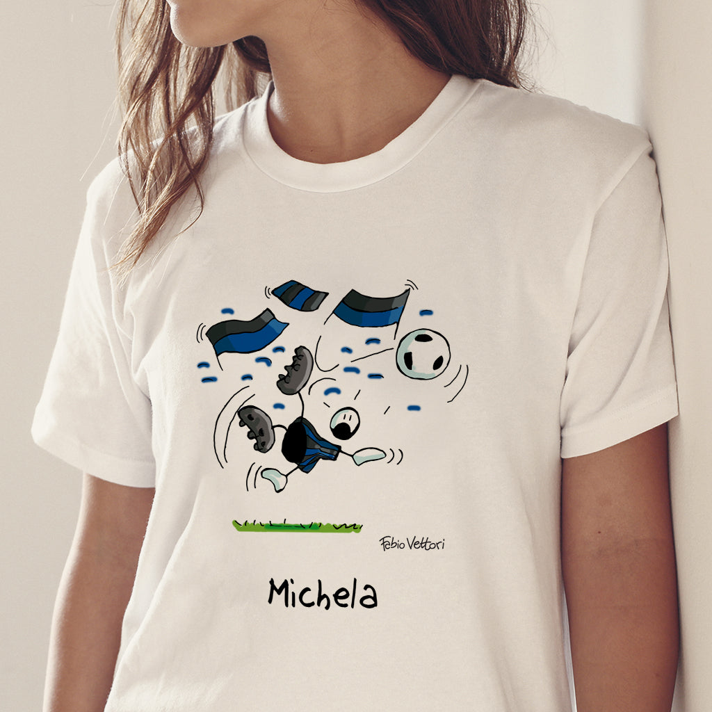 T-Shirt Personalizzata "Neroazzurro"