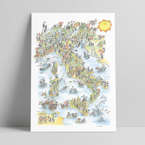 Poster "Unification of Italy" 50x70cm