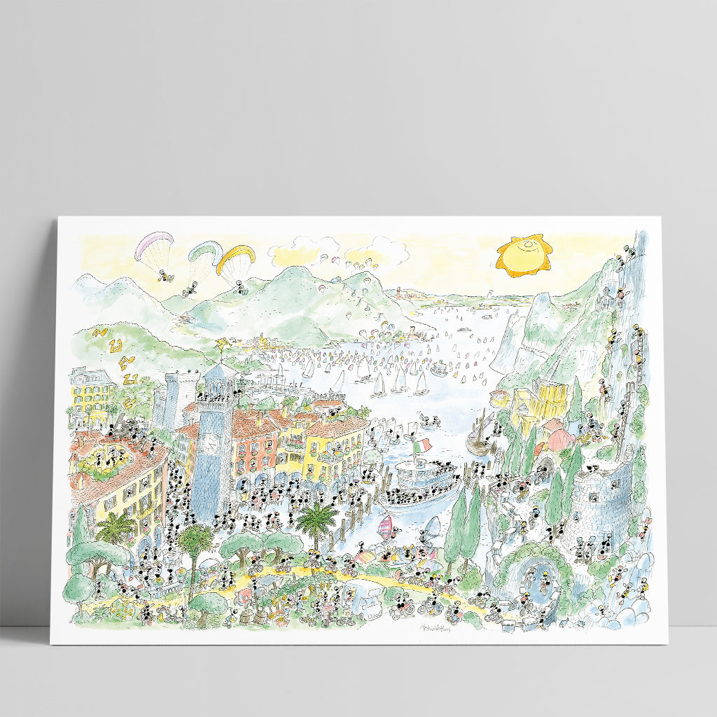 Poster "Lago di Garda" 50x70cm