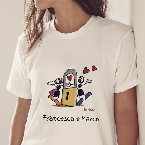 T-Shirt Personalizzata "Lucchetto"