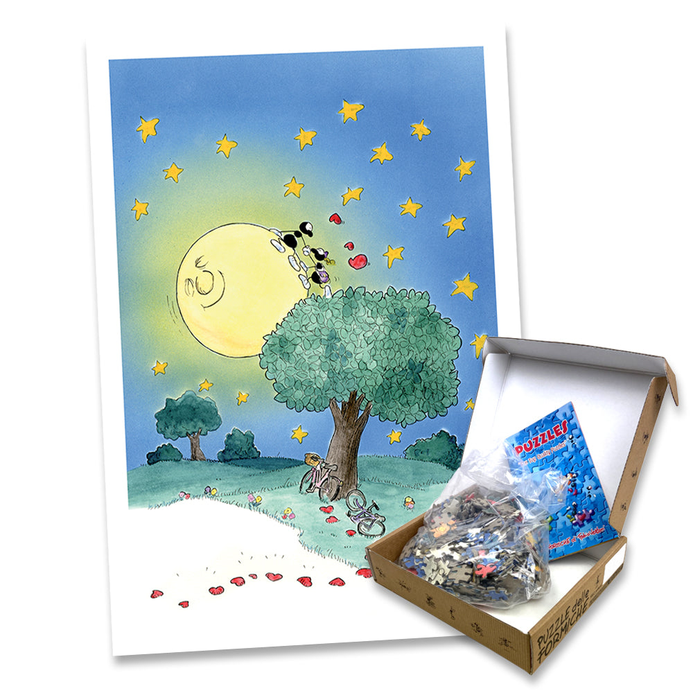 Puzzle "Lover's Moon" 540 pieces