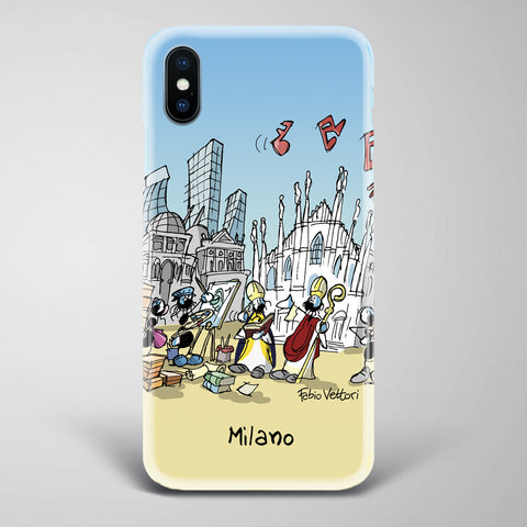 Cover artistica per Smartphone soggetto "Milano"