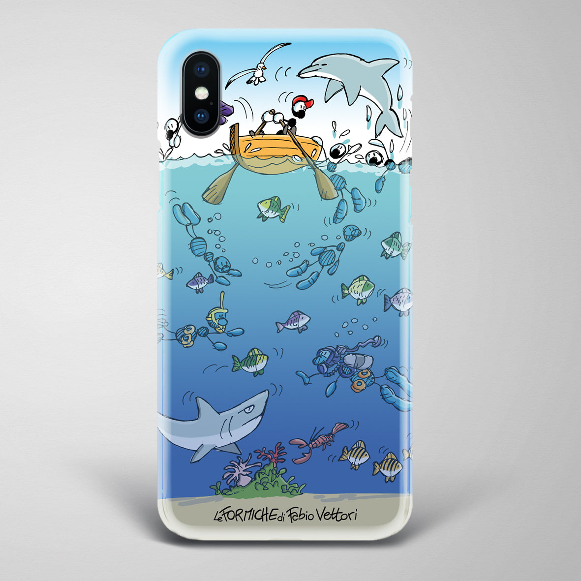 Artistic cover for Smartphone subject "Sea"