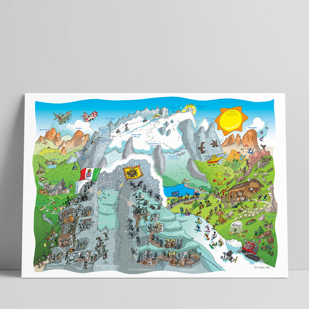 Poster "Marmolada" 50x70 cm