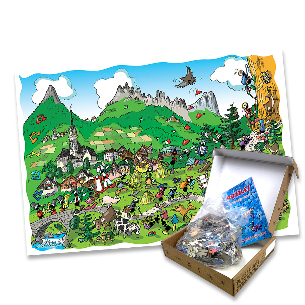 Puzzle "Moena" 540 pezzi