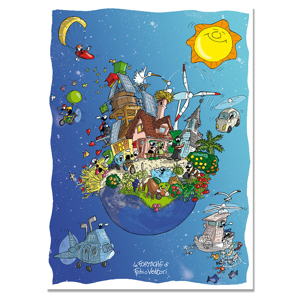 Child puzzle 96 pcs. "Eco World"