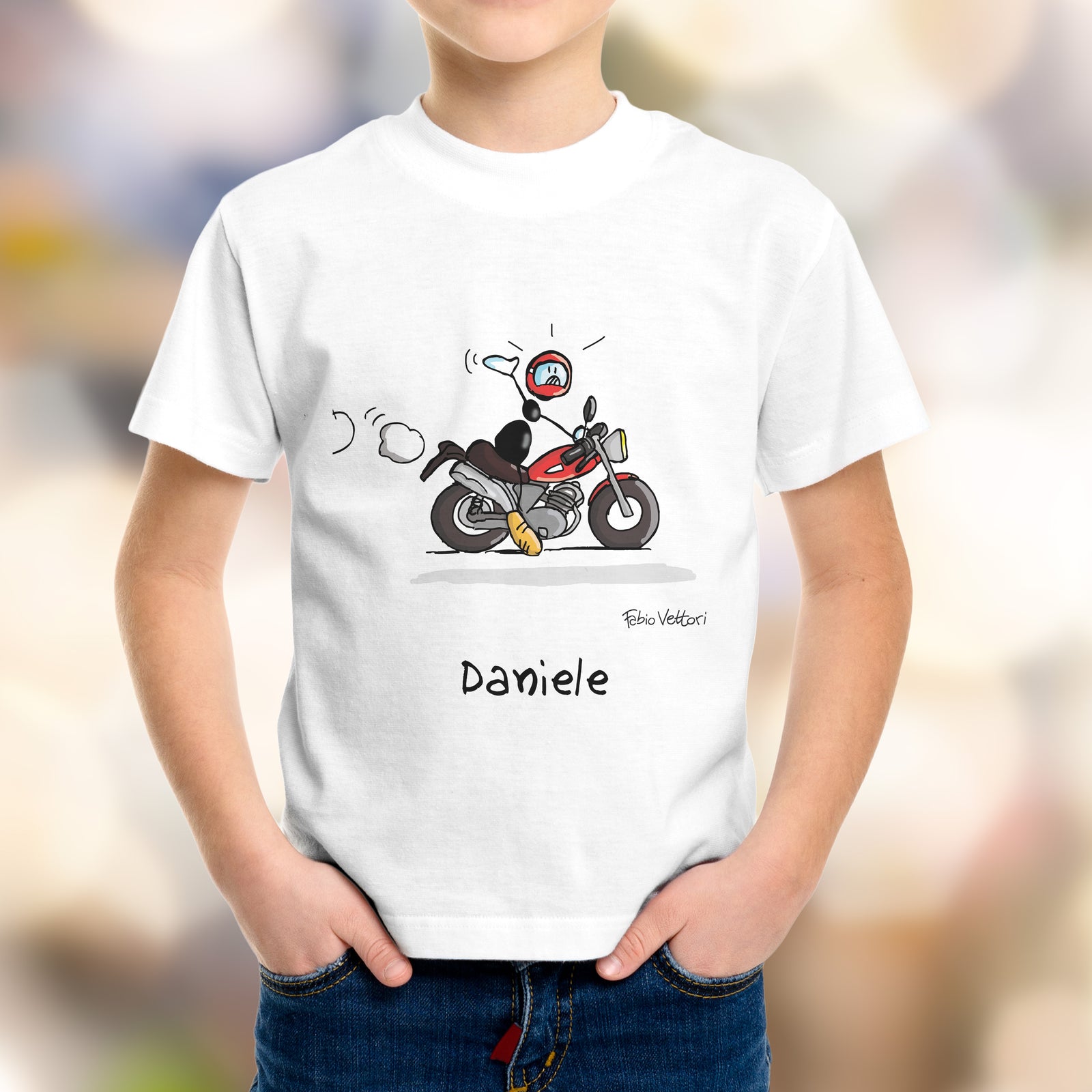 Personalized "Motorcycle" T-Shirt