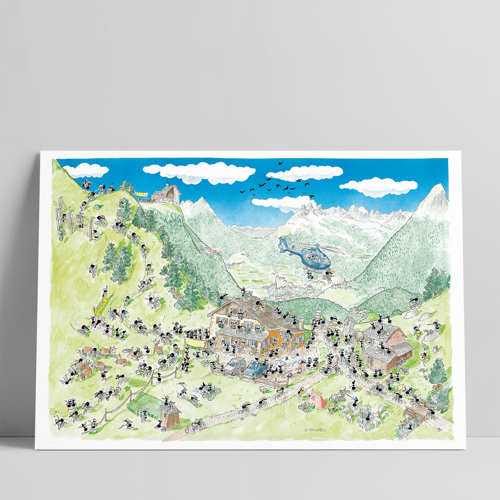 Poster "Mountain Bike" 50x70cm