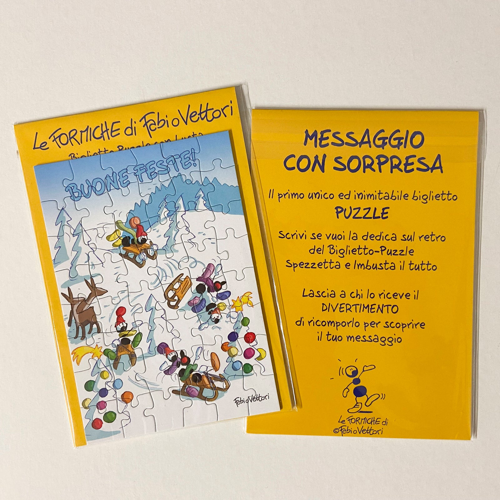 NT02 Christmas Puzzle Card