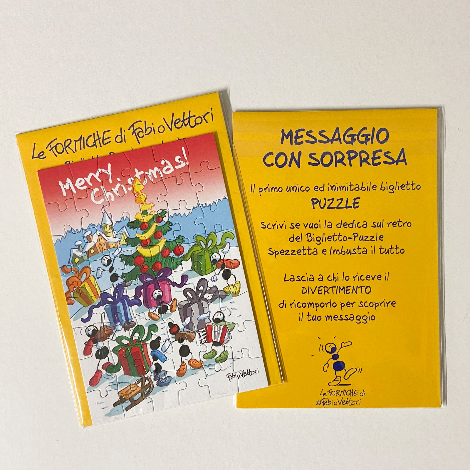 NT07 Christmas Puzzle Card