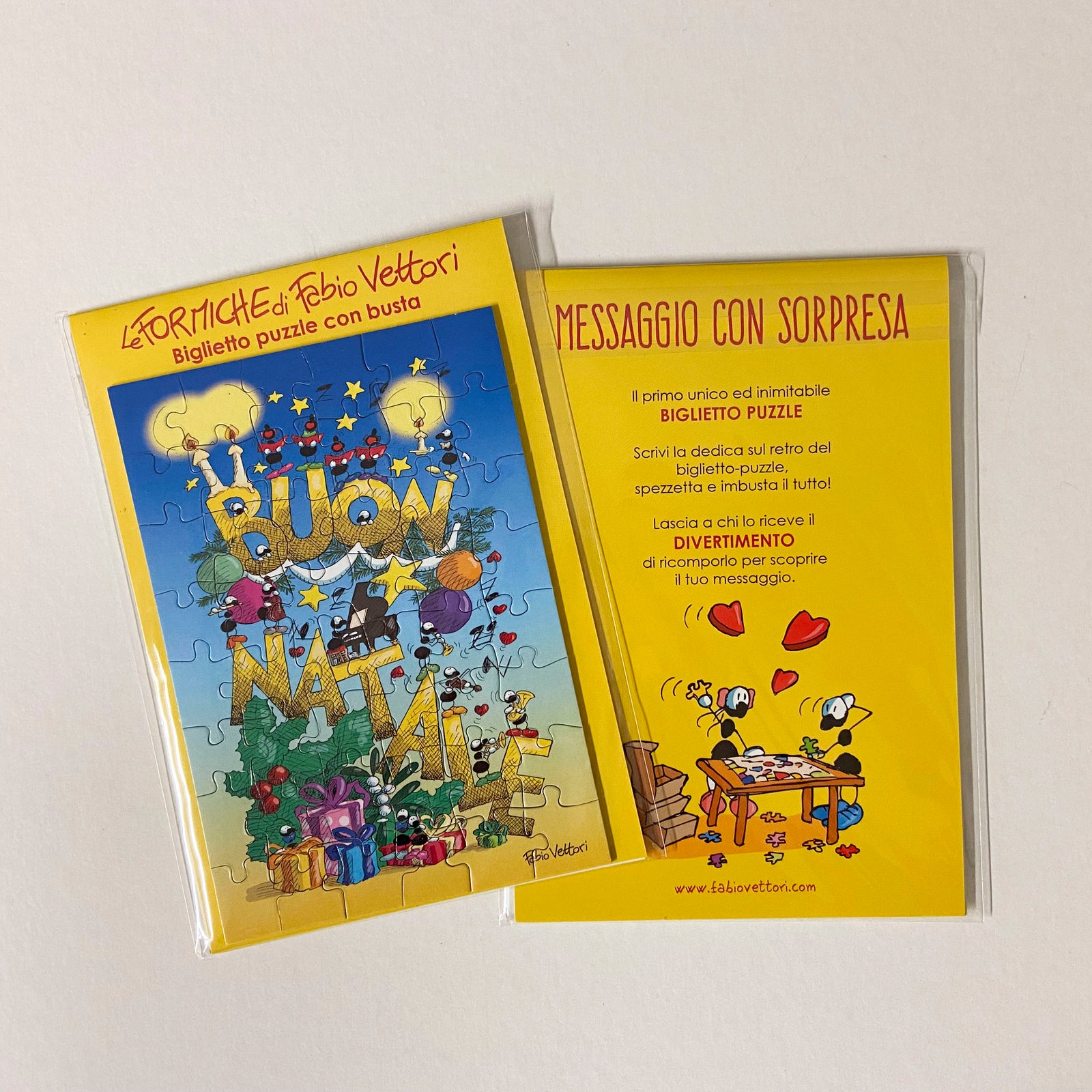 NT38 Merry Christmas Puzzle Card