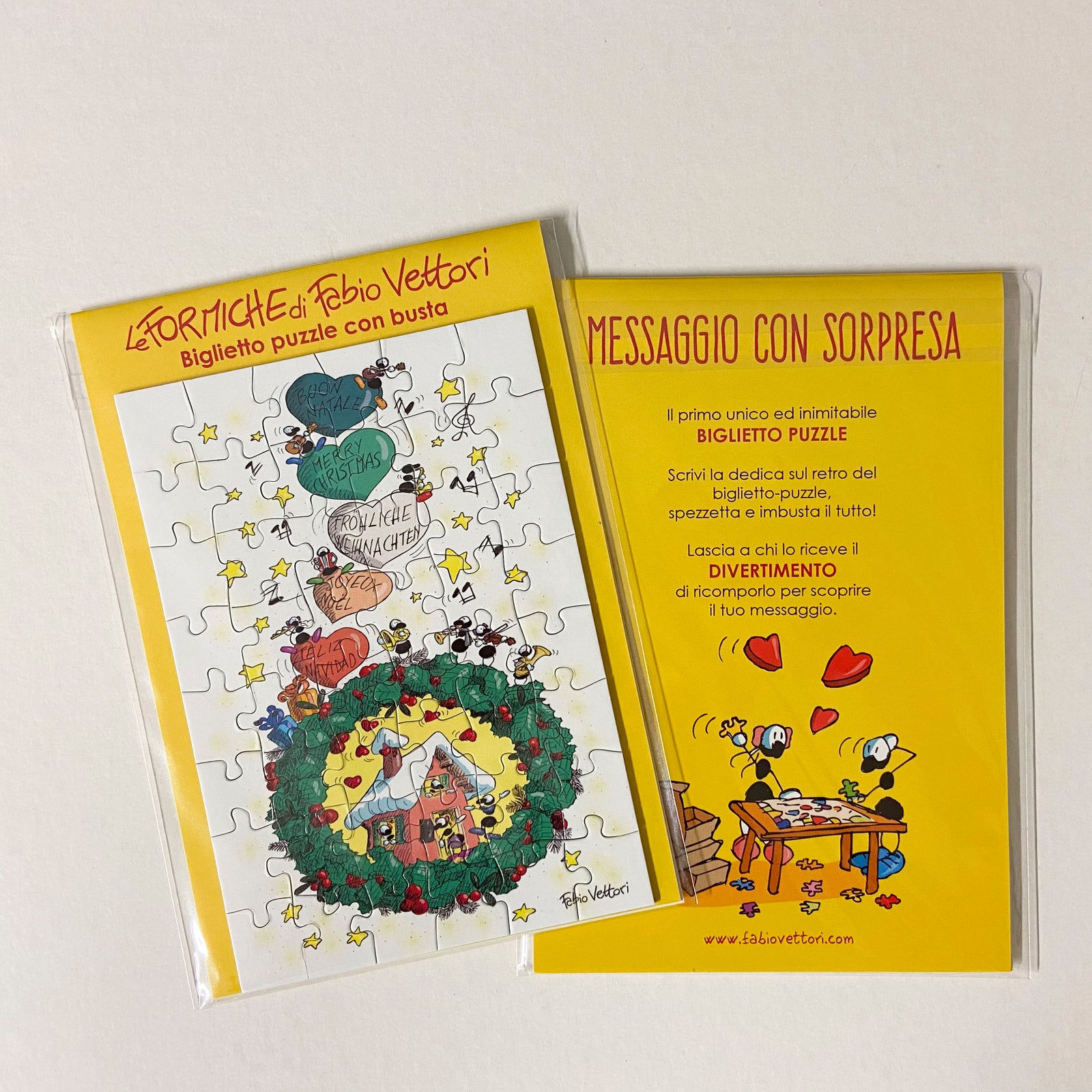 NT39 Wreath Puzzle Card