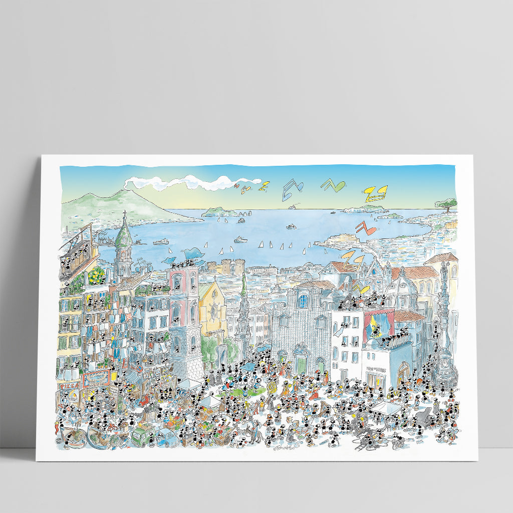 Poster "Napoli" 50x70cm