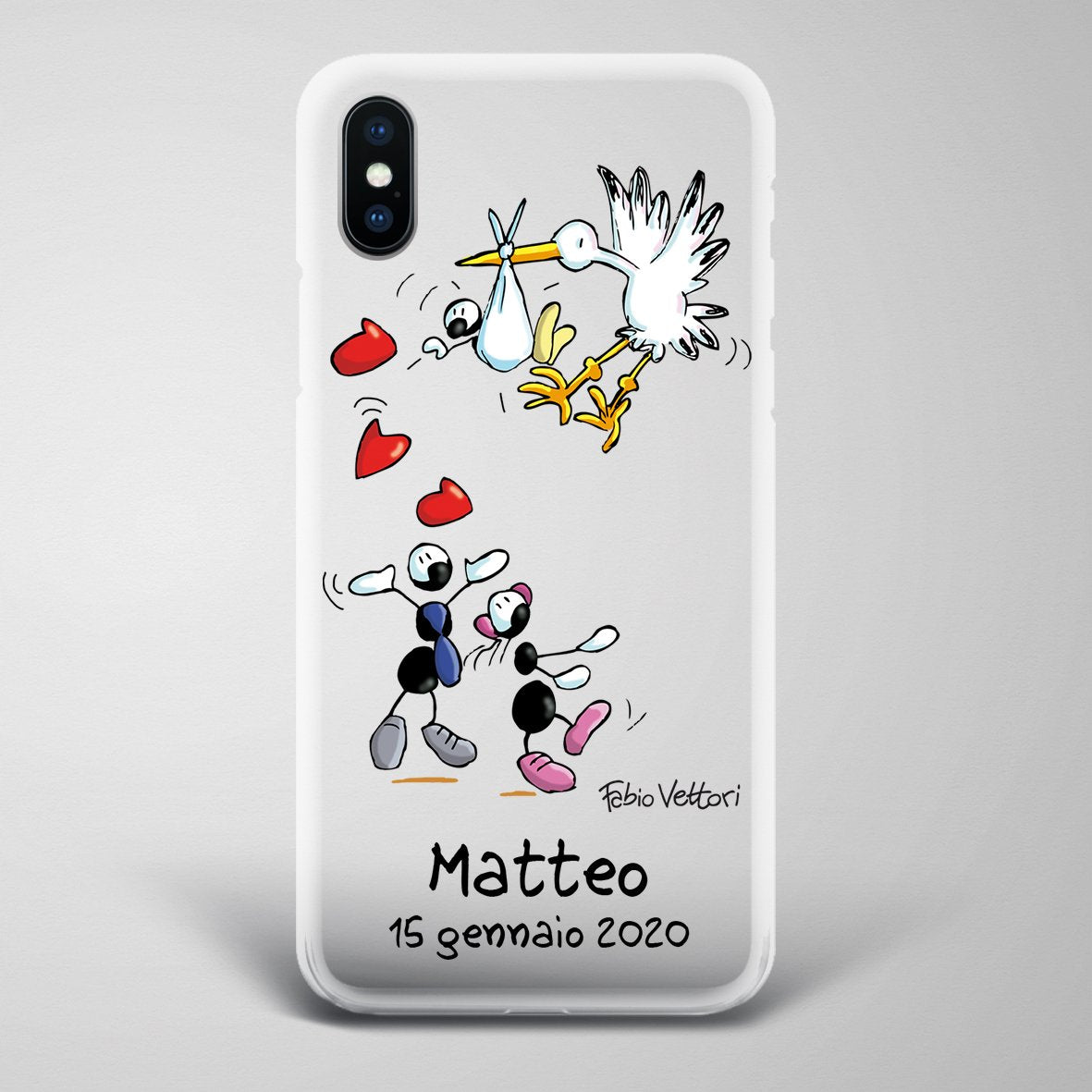 Custodia Personalizzata In Gel Opaco Per Alcatel 3X 2020 - Stampa Diretta Con Tua Foto O Disegno
