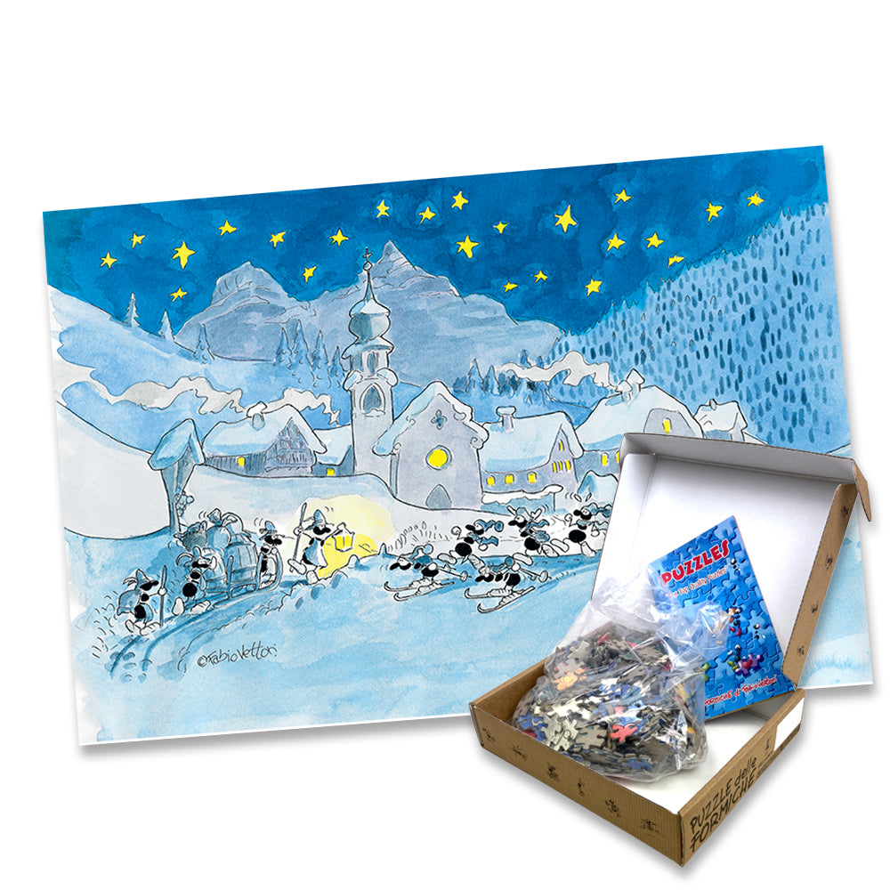 Puzzle "Nevicata" 540 pezzi