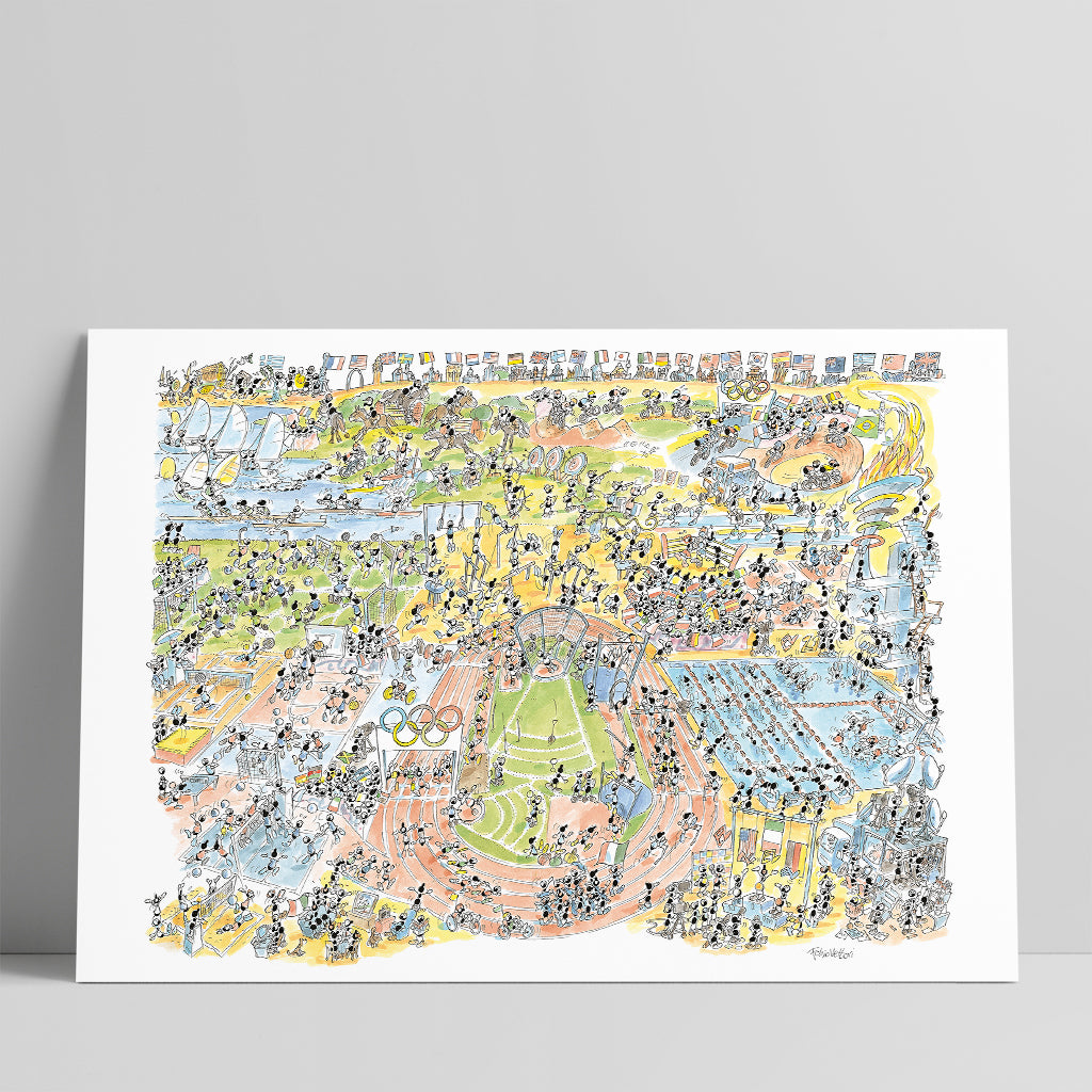Poster "Olimpiadi" 50x70cm