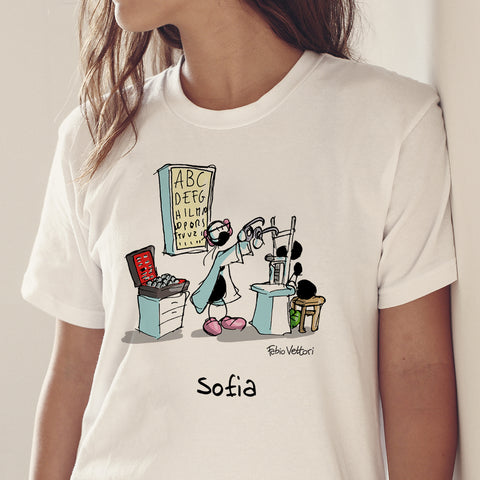 T-Shirt Personalizzata "Ottico (femmina)"