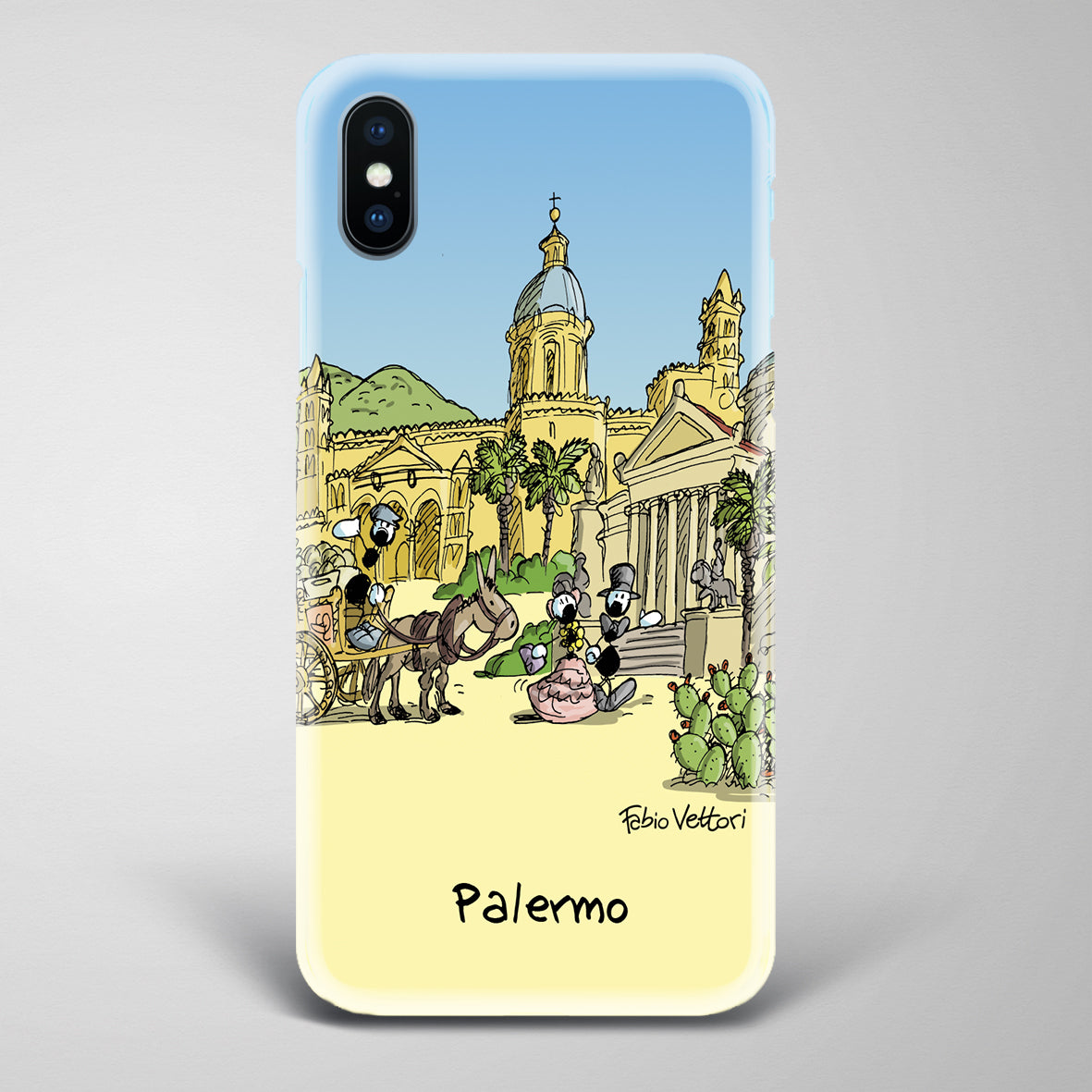 Artistic cover for Smartphone subject "Palermo"