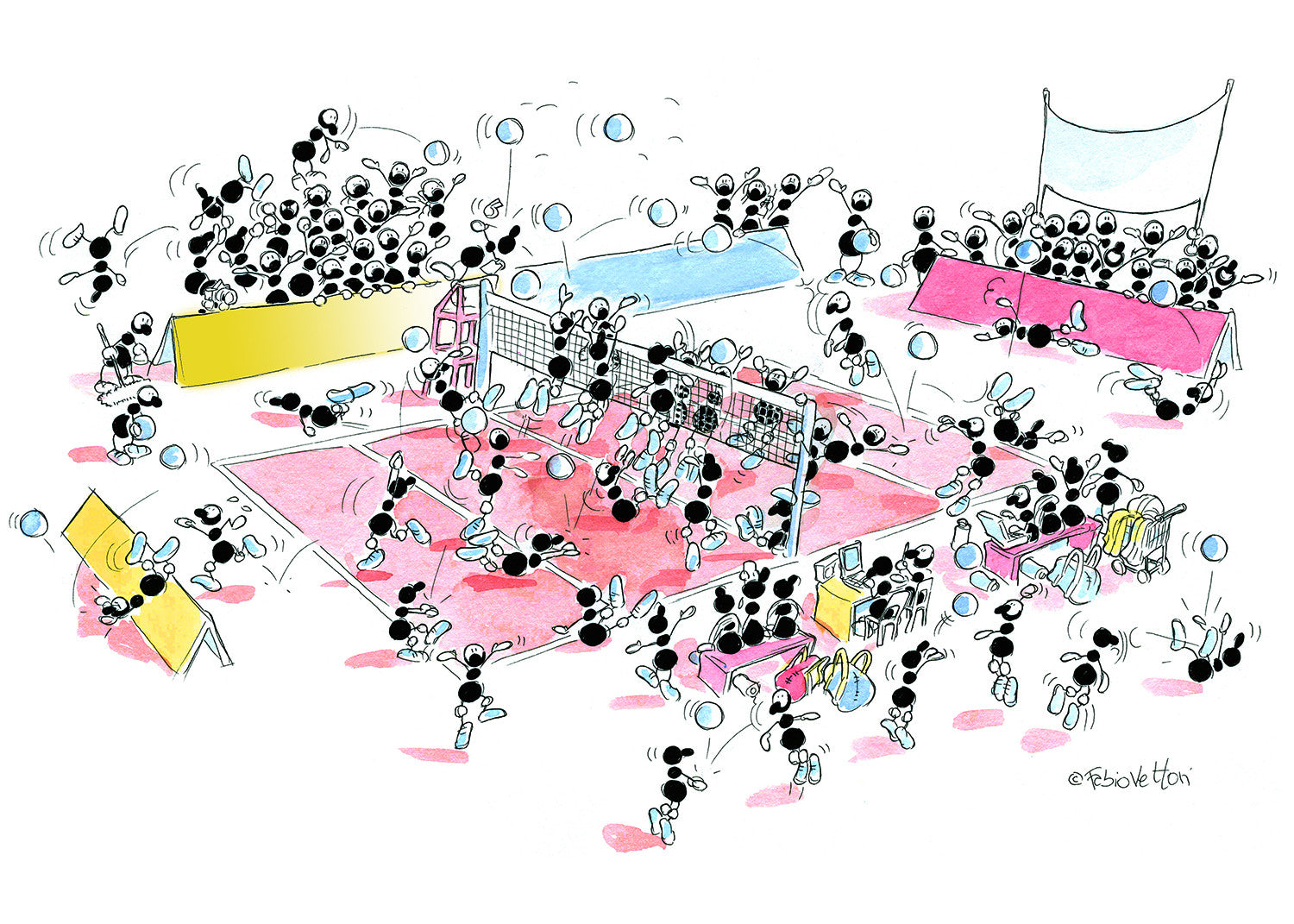 Puzzle "Pallavolo" 540 pezzi