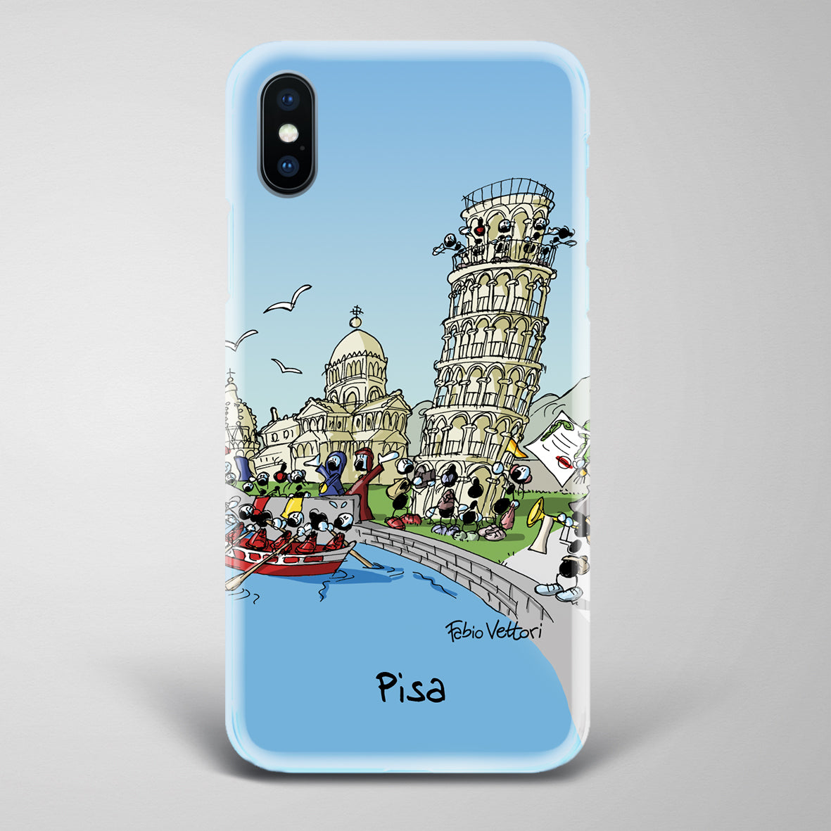 Artistic cover for Smartphone subject "Pisa"