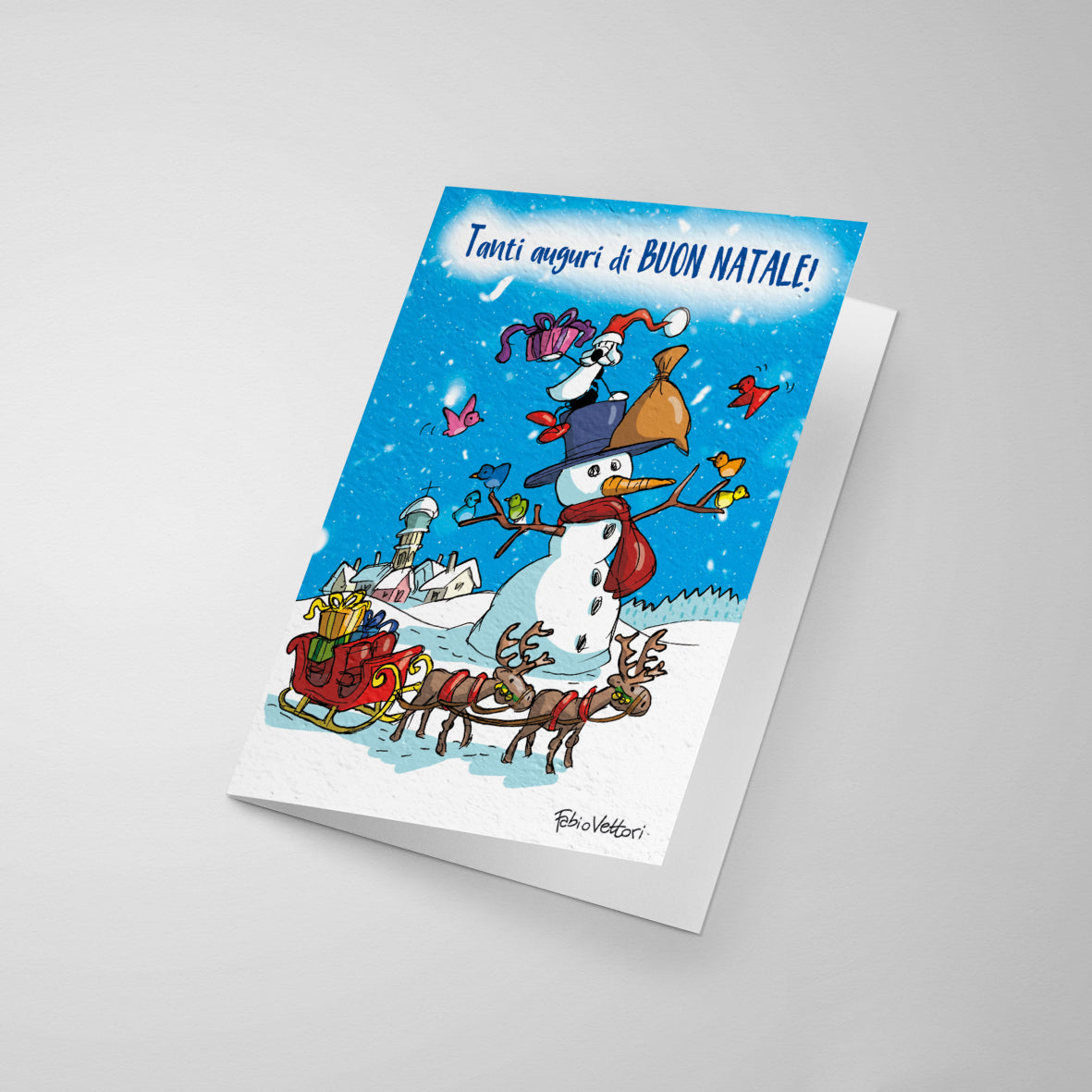 Mini Christmas Card (PN41)