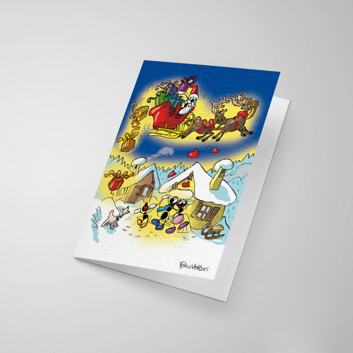 Mini Christmas Card (PN44)