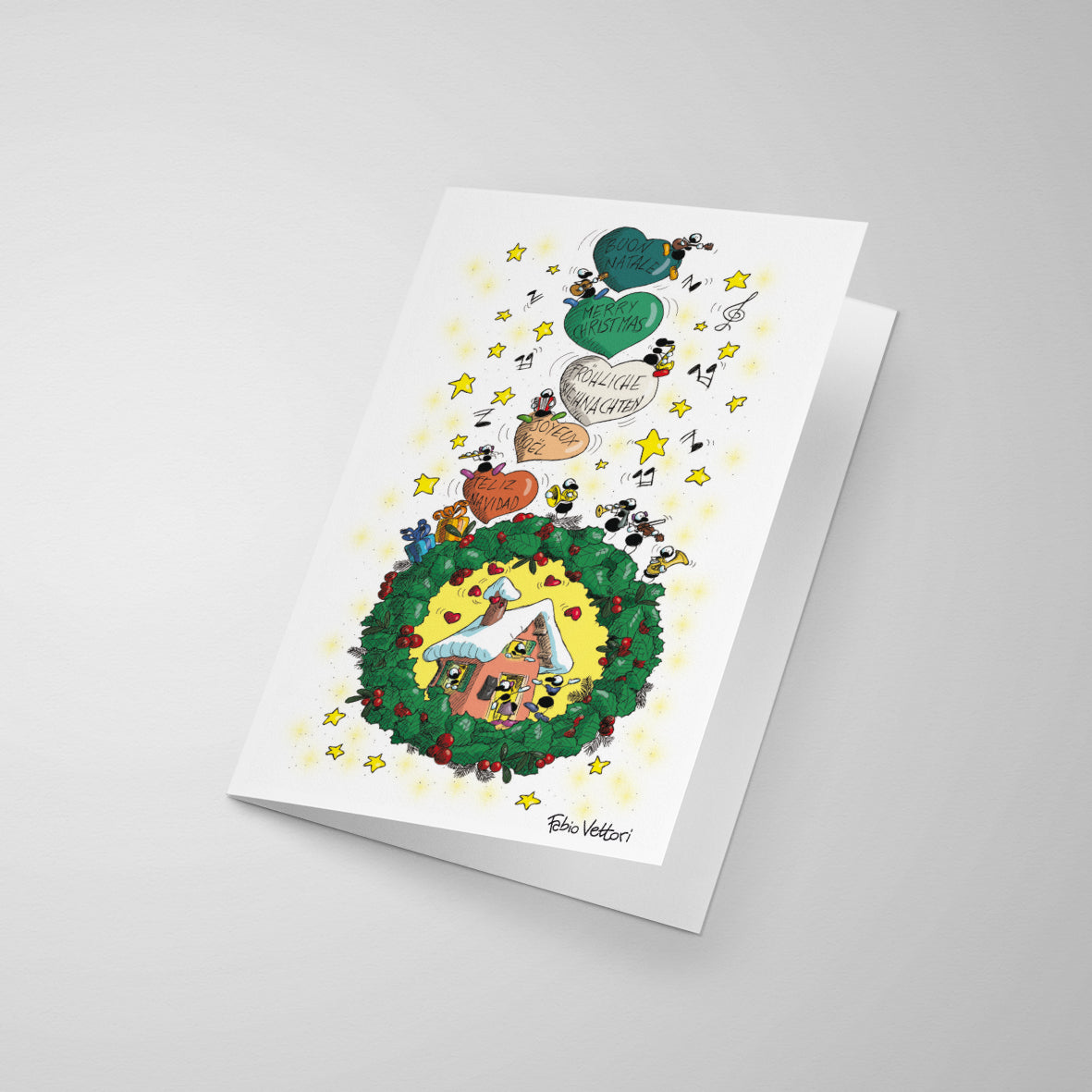 Mini Christmas Card (PN57)