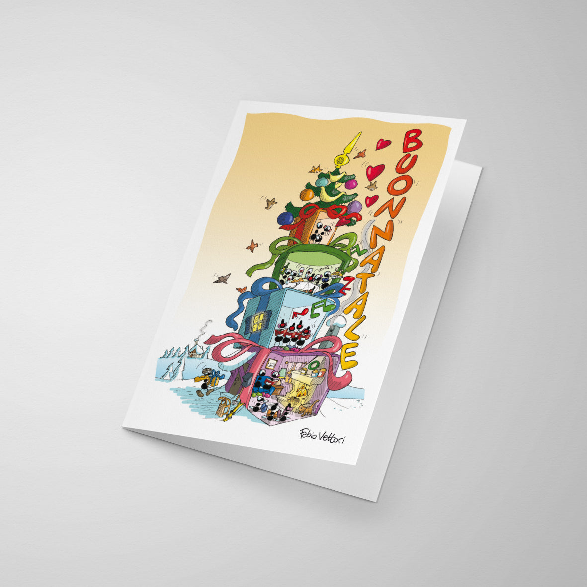 Mini Christmas Card (PN59)