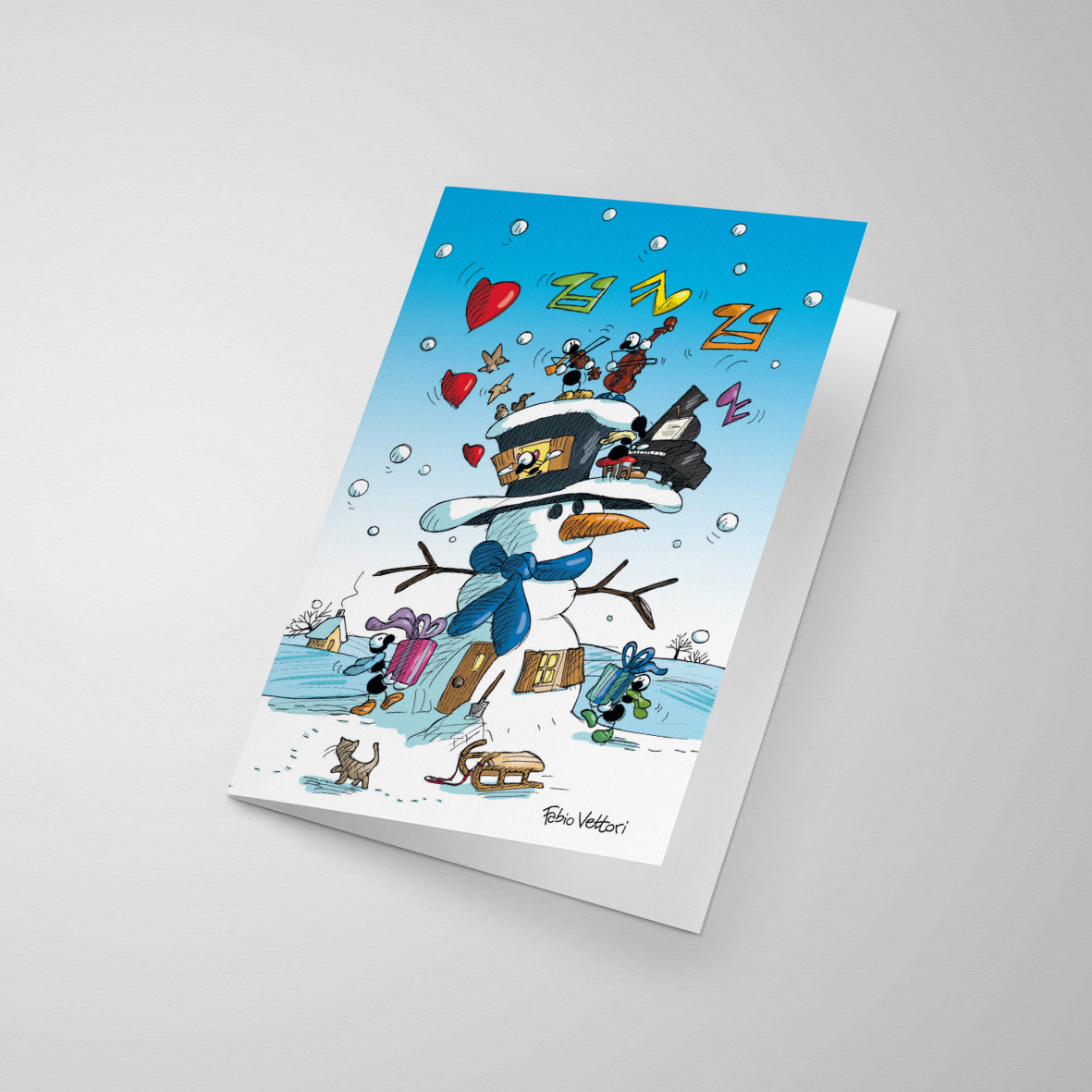 Mini Christmas Card (PN62)