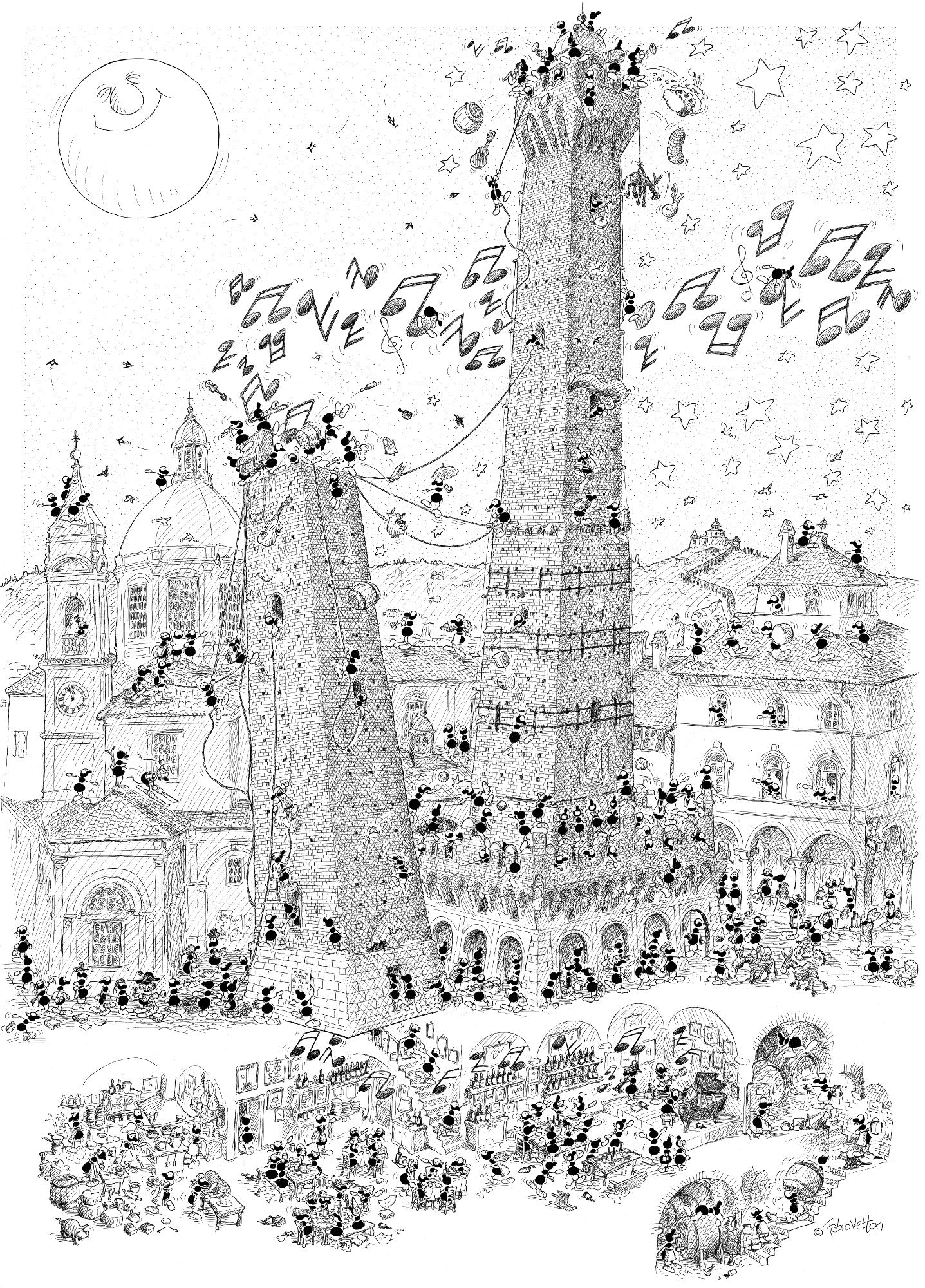 Puzzle "Bologna" 1080 pieces