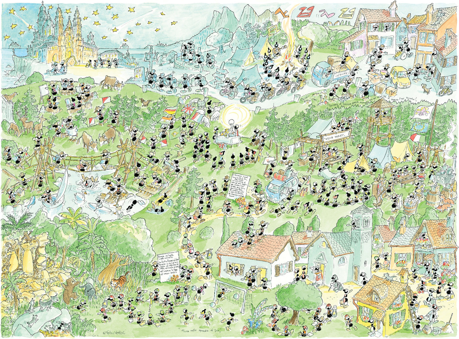 Puzzle "Boy Scout" 1080 pezzi