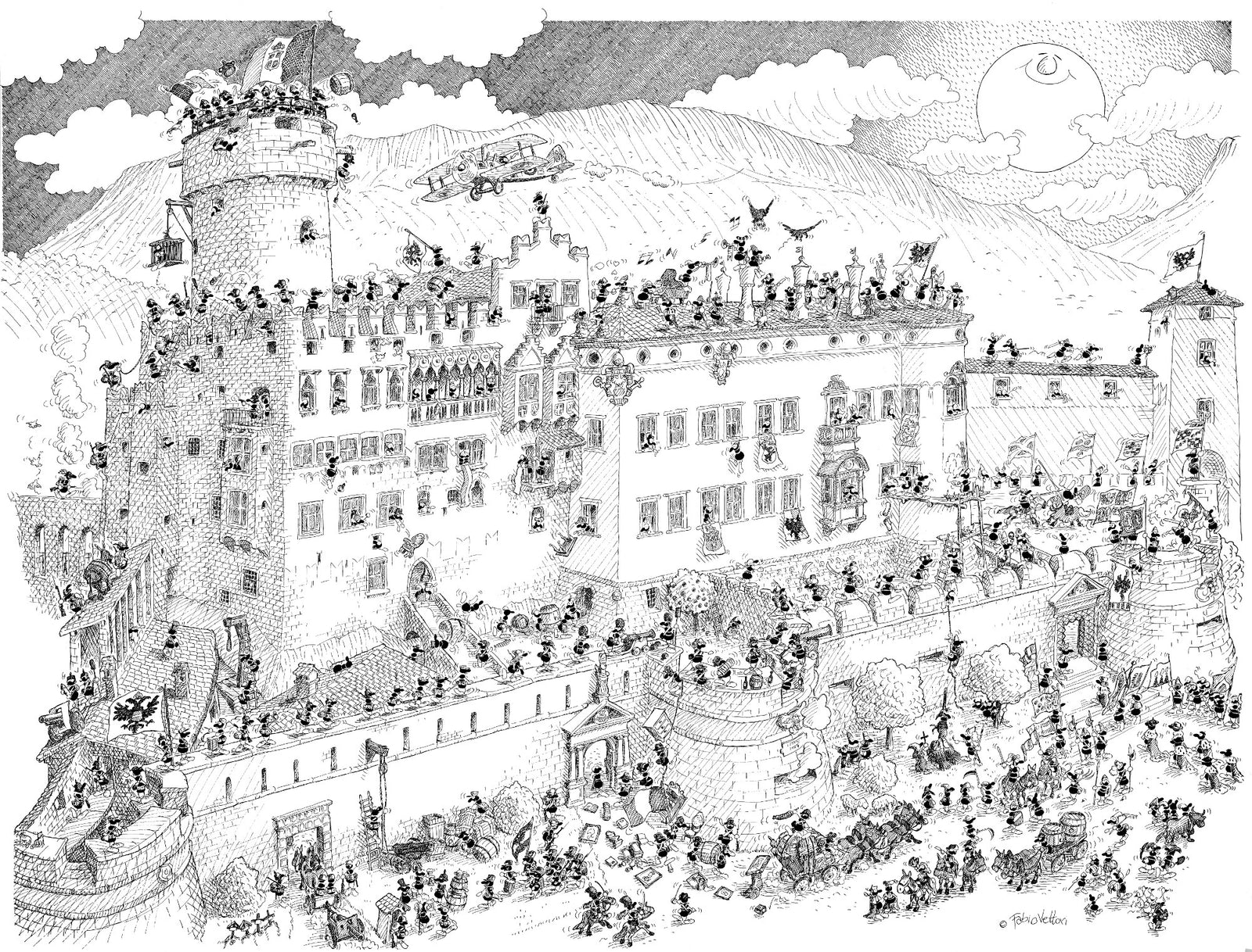 Puzzle "Castle" 1080 pieces