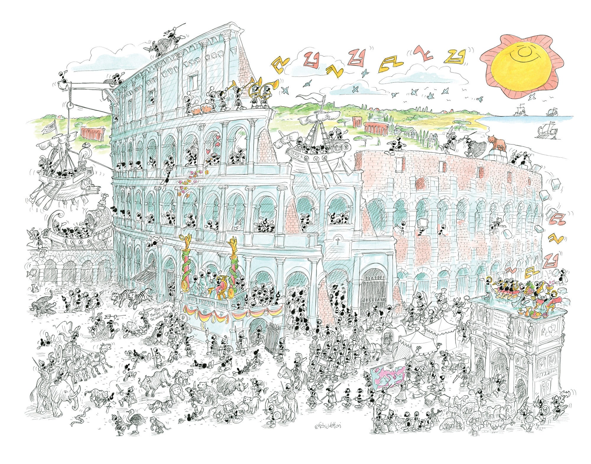 Puzzle "Colosseum" 1080 pieces
